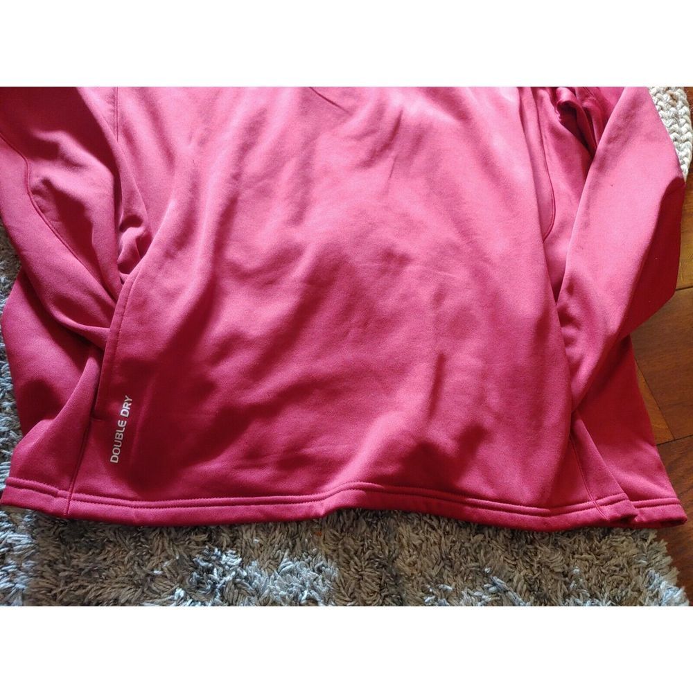 Champion Saint Josephs University Hawks Quarter‎ Zip Pullover Red Mens Small - Picture 6 of 10
